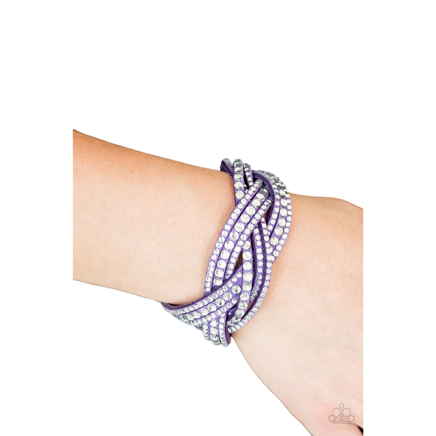 Bring On The Bling - Purple bracelet