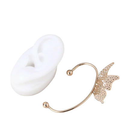 Butterfly ear climber earring