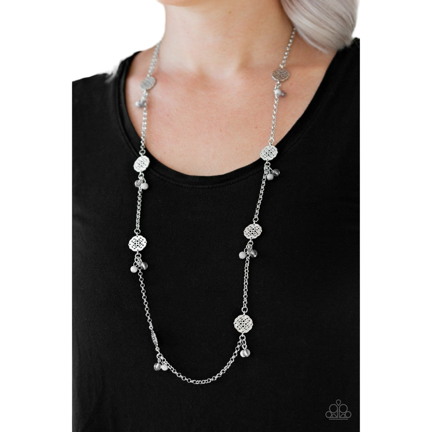 Color Boost - Silver necklace