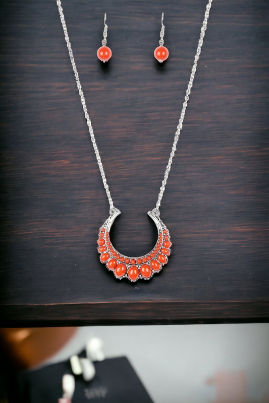 Count To ZEN - Orange necklace