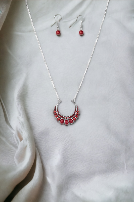Count To ZEN - Red necklace