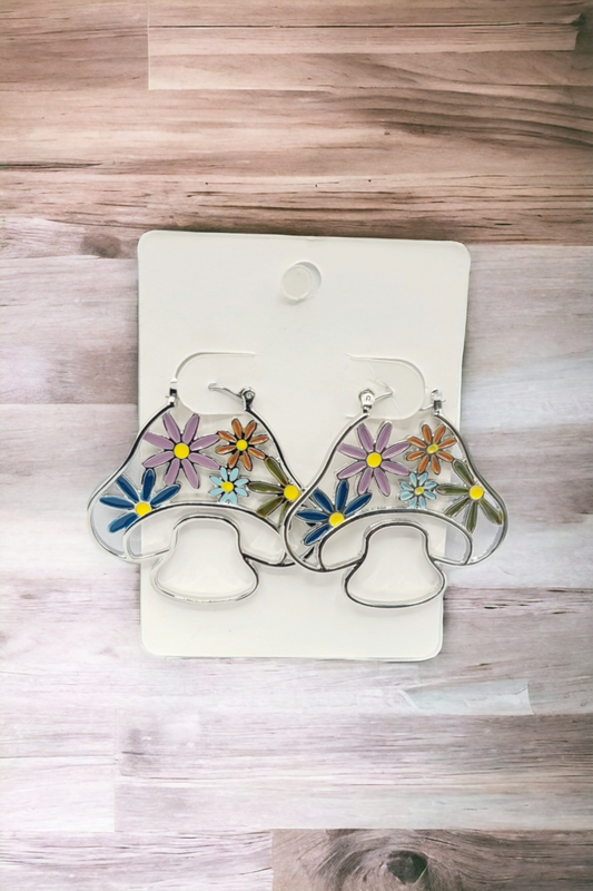 Crazy daisies earrings