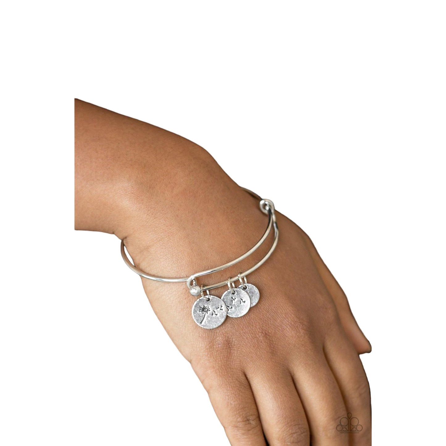 Dreamy Dandelions - Silver bracelet
