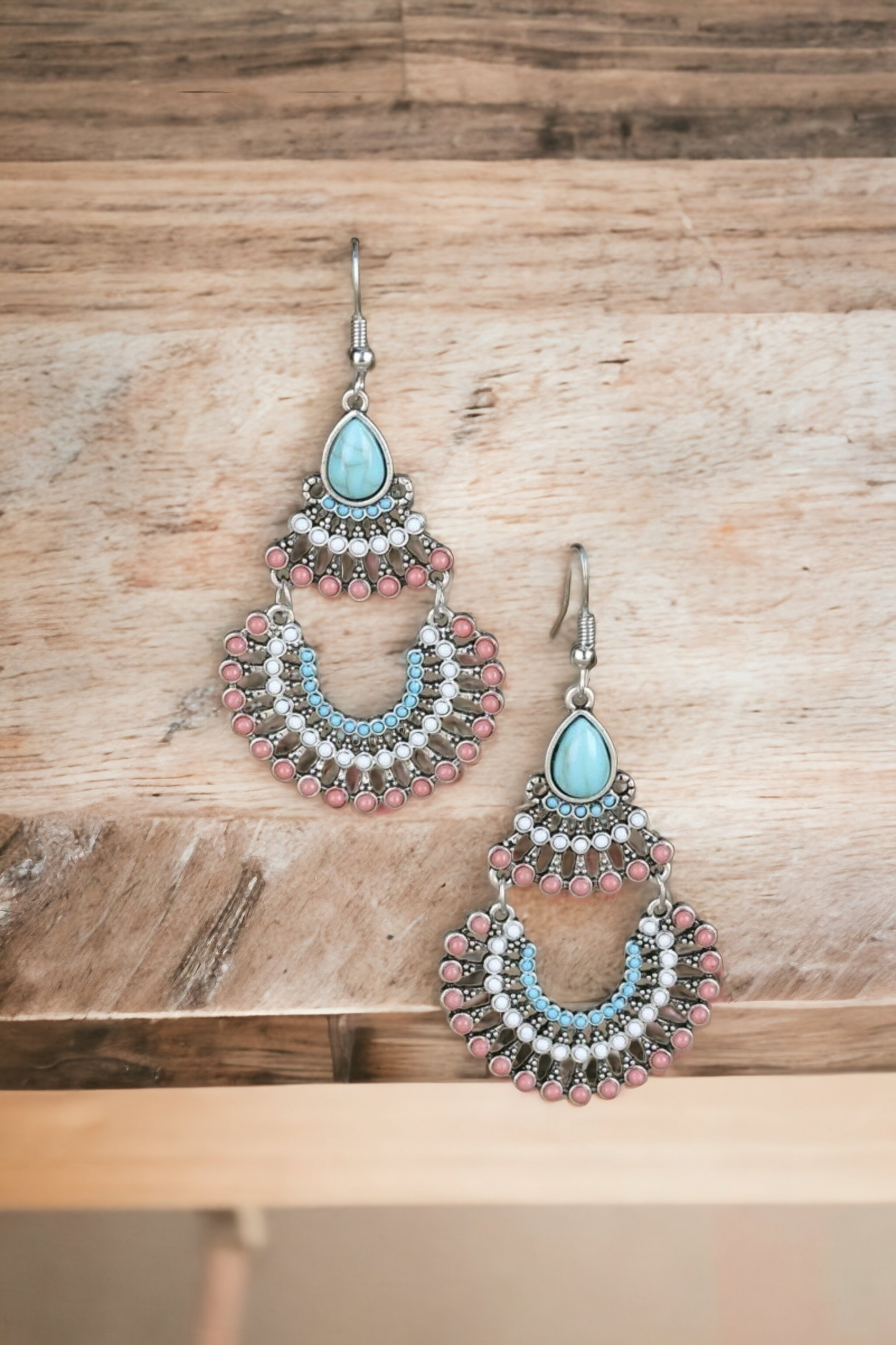 Suspended splendor earrings