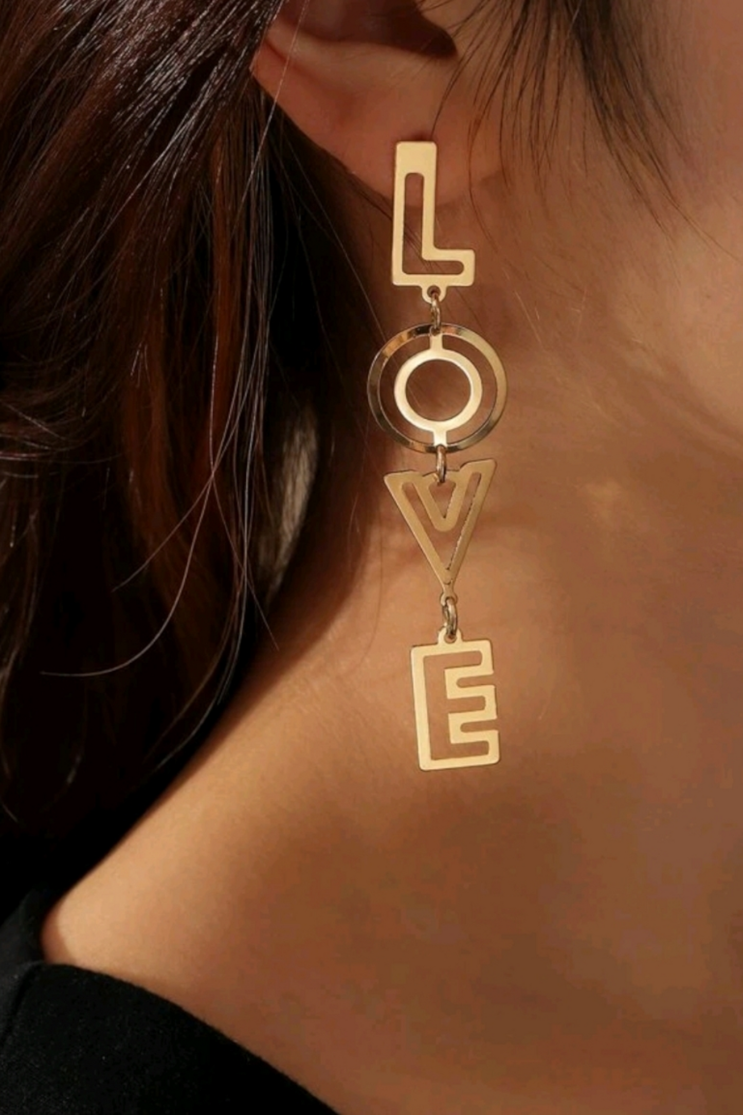 It's all about love earrings
