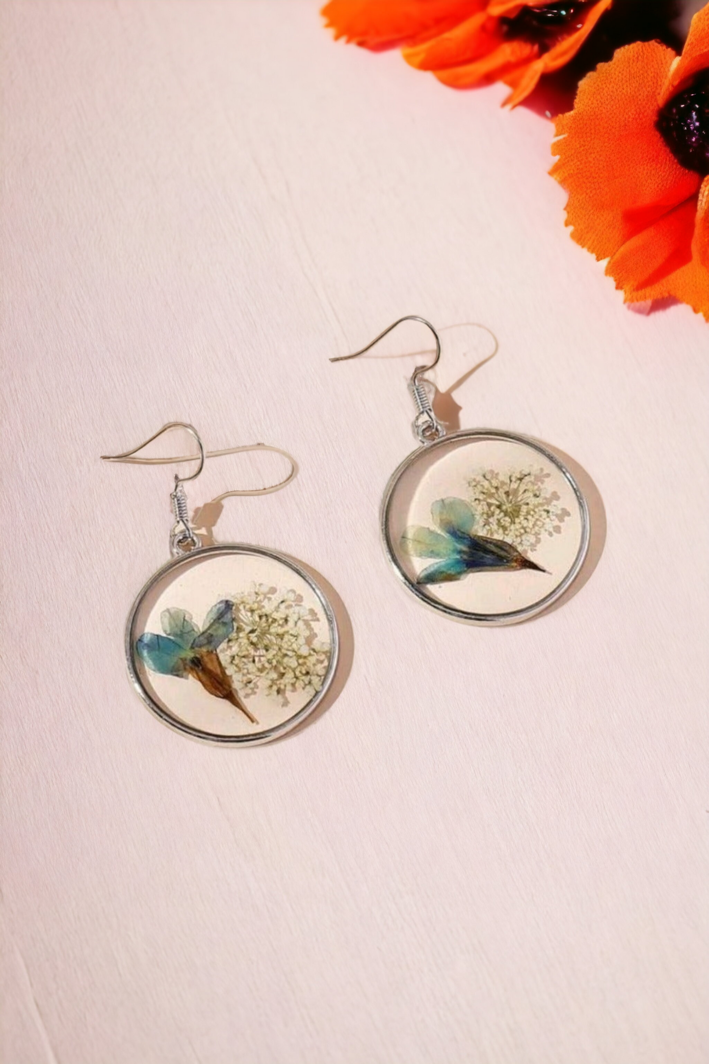 Preserved earrings