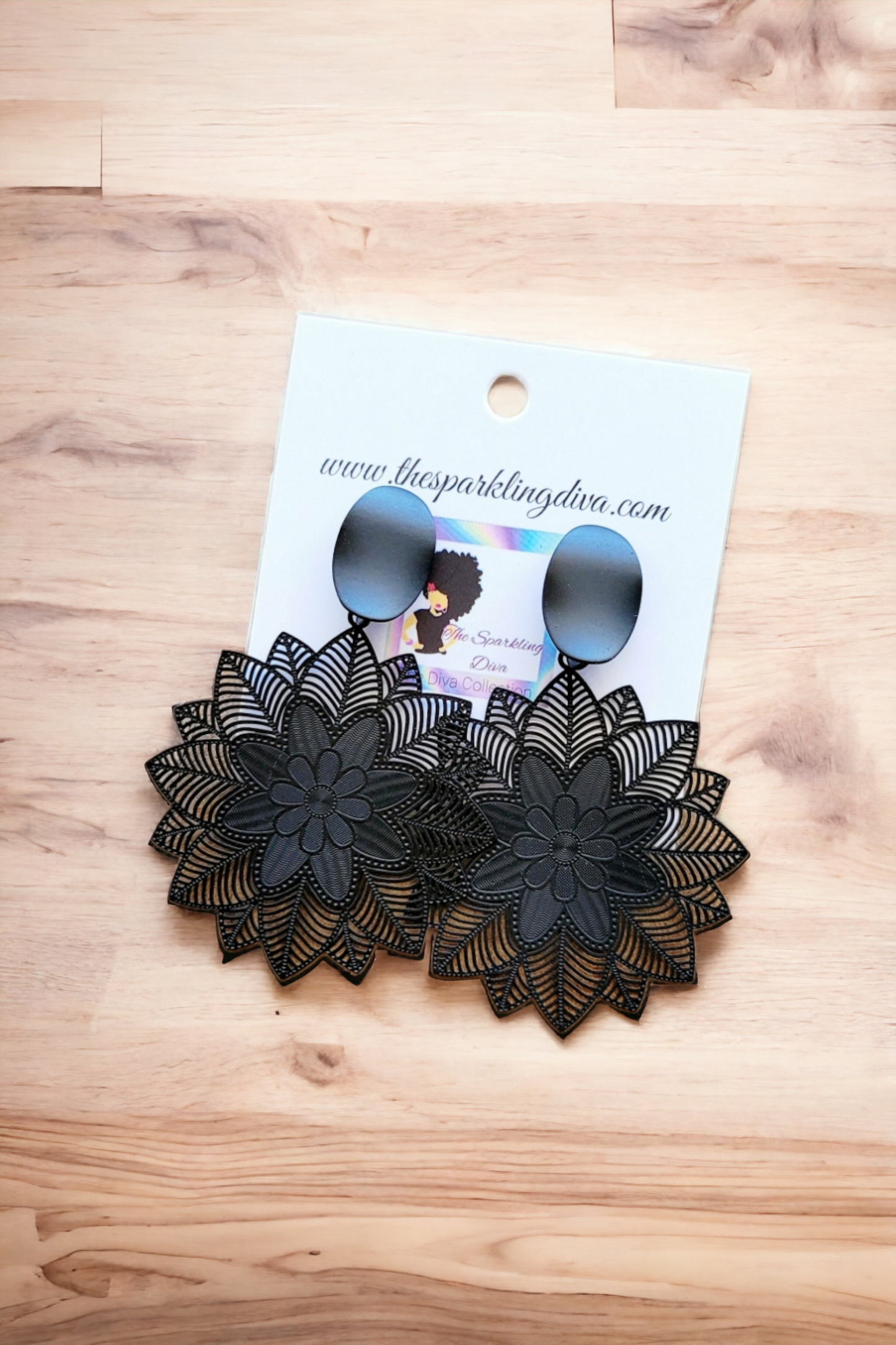 Midnight sky earrings