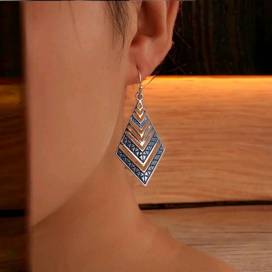 Point of command earrings