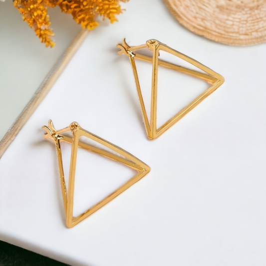 Triangulation earrings
