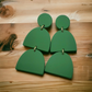 Pinewood village earrings