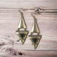 El Paso Edge - Brass Earrings