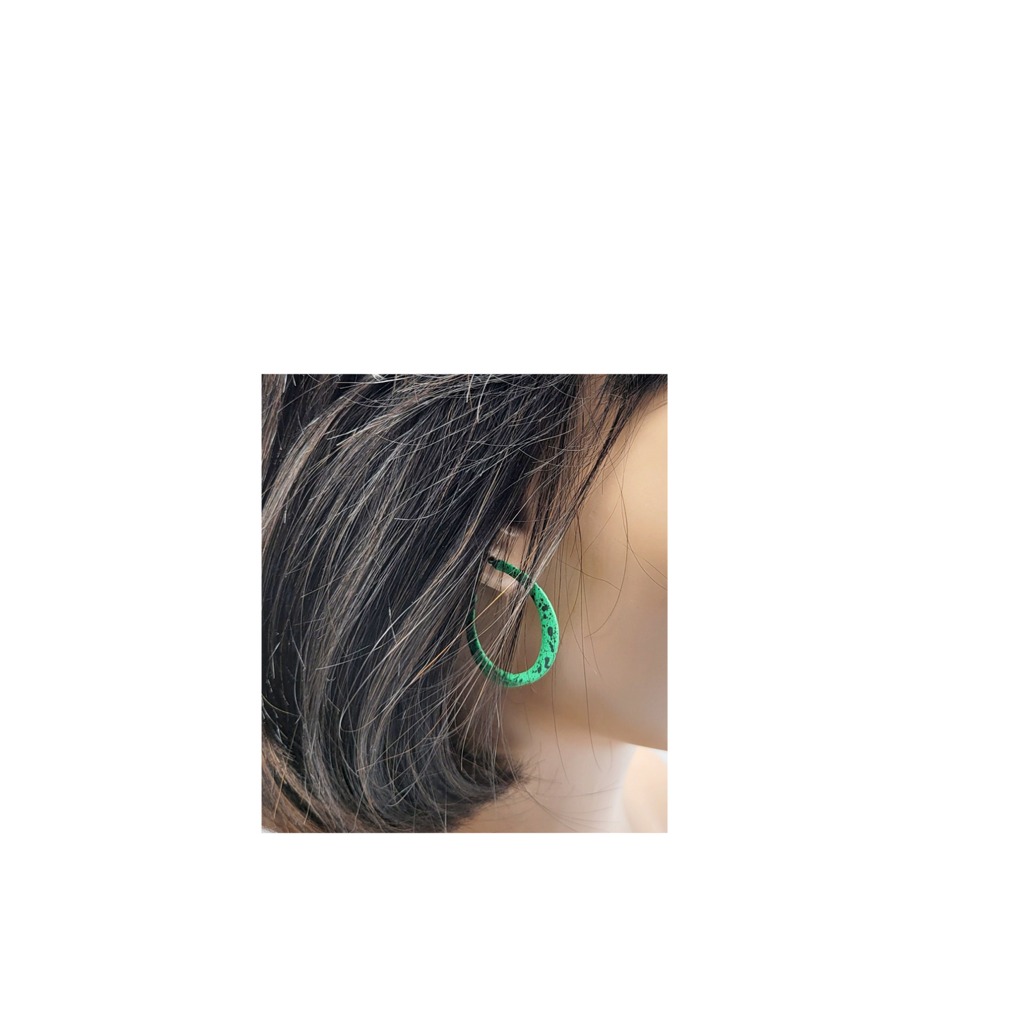 Green pasture earrings