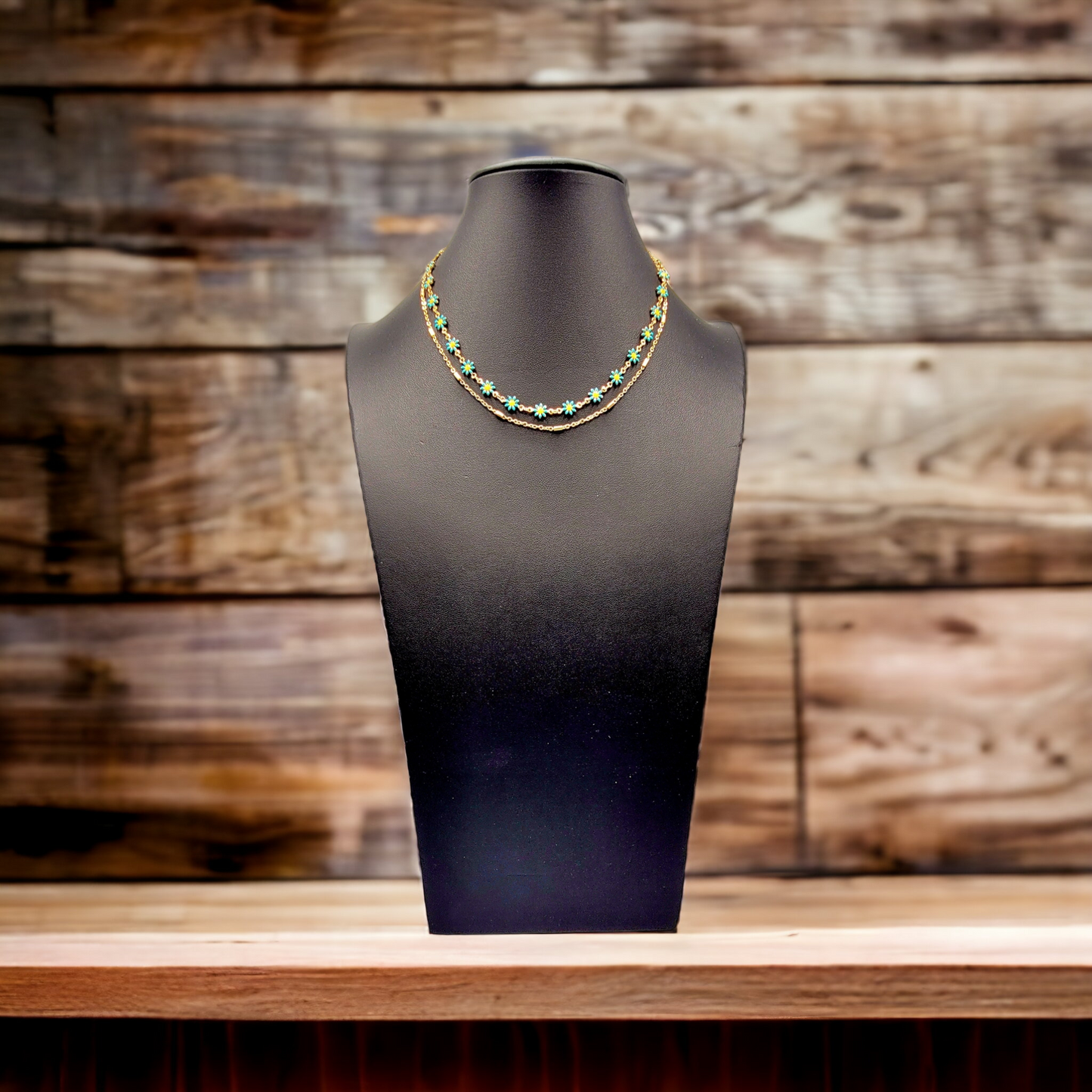 Sunshine & Daisy layered necklace