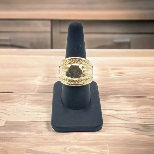 Gold talents ring