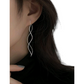 Thread earrings