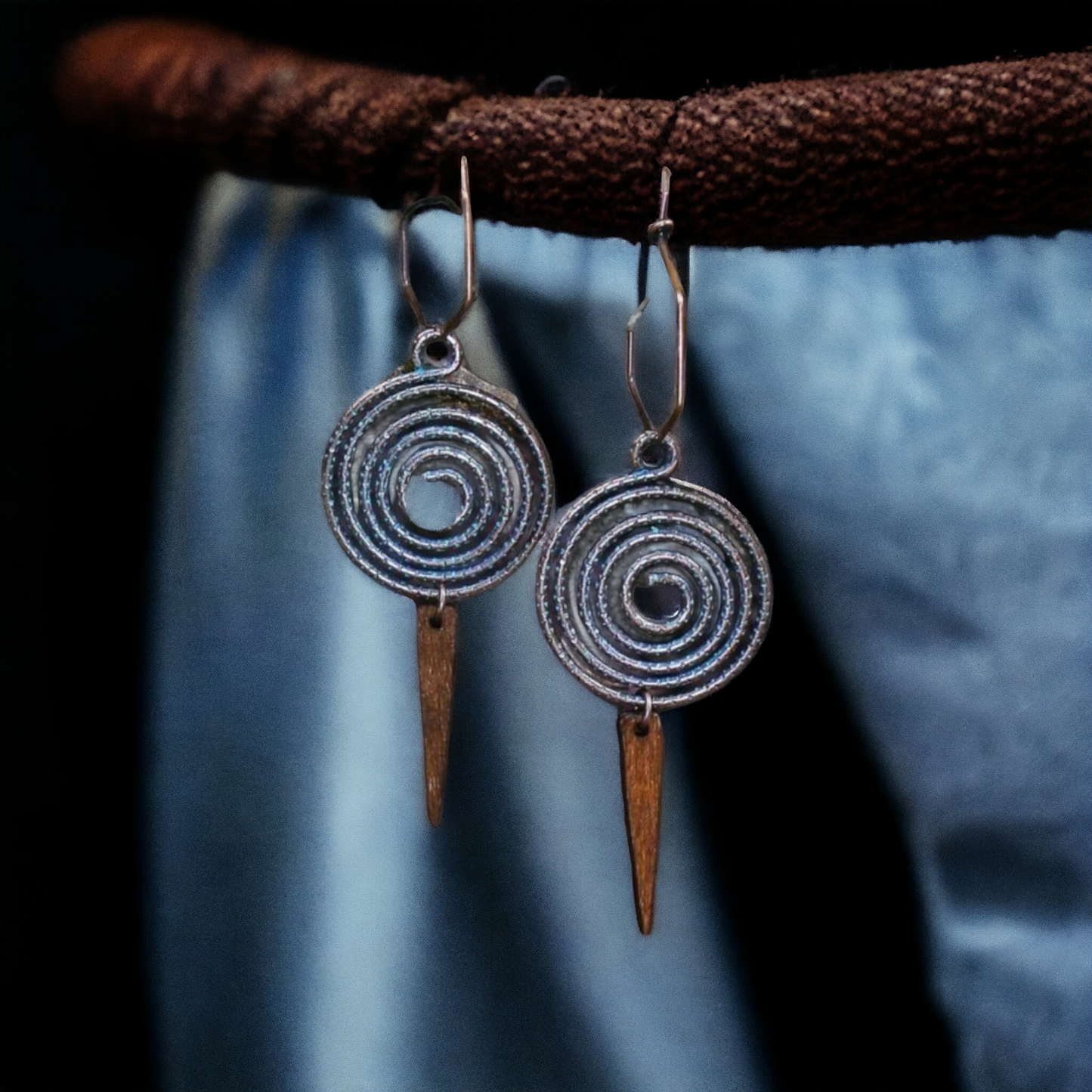 Spindle earrings