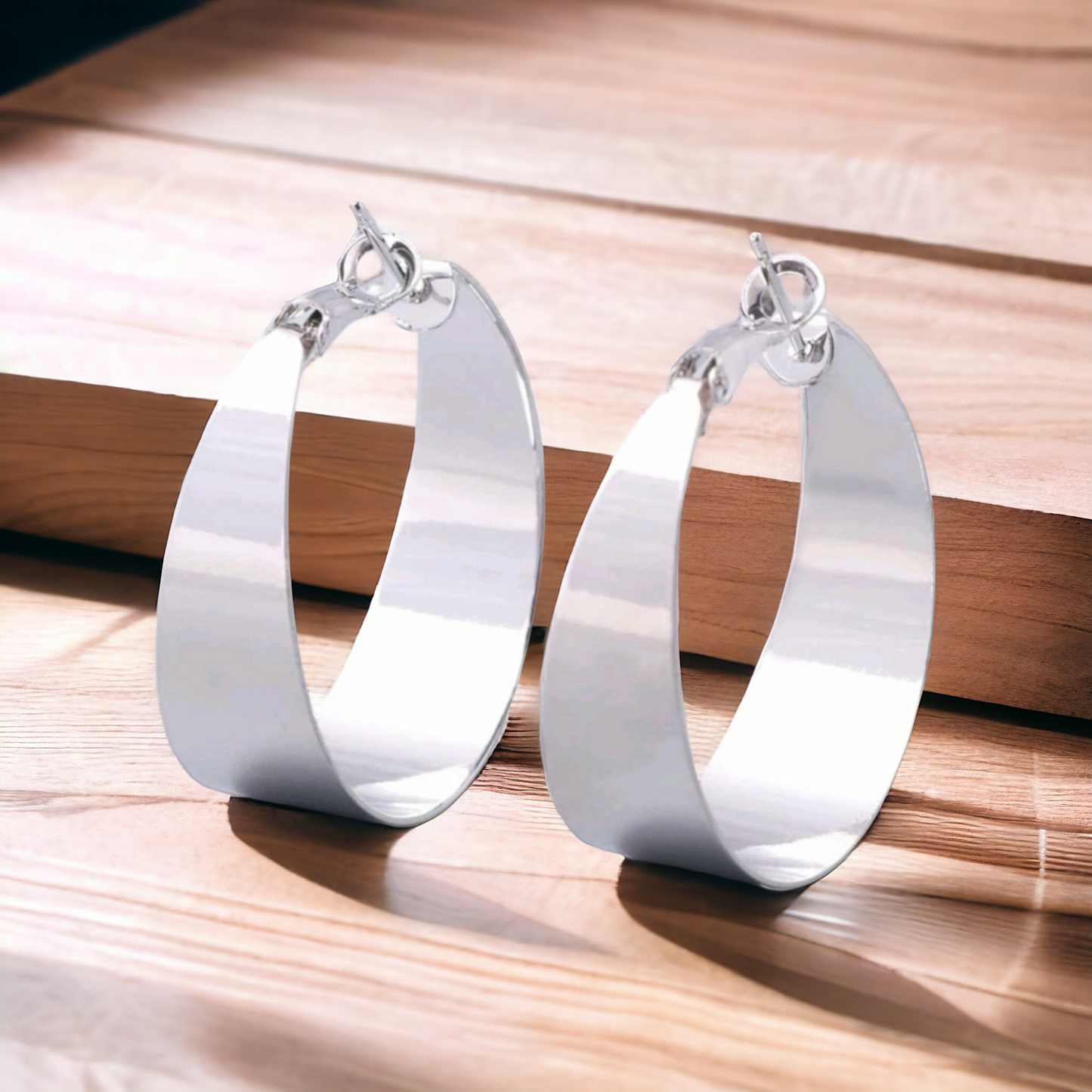 Minimize hoop earrings