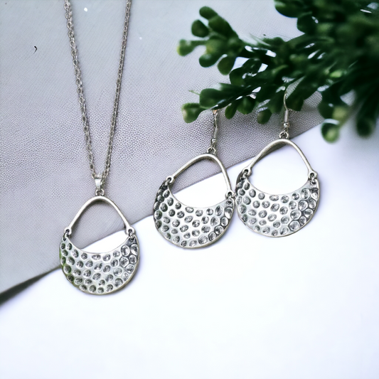 Shield and armor necklace set