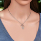 Heart string necklace set