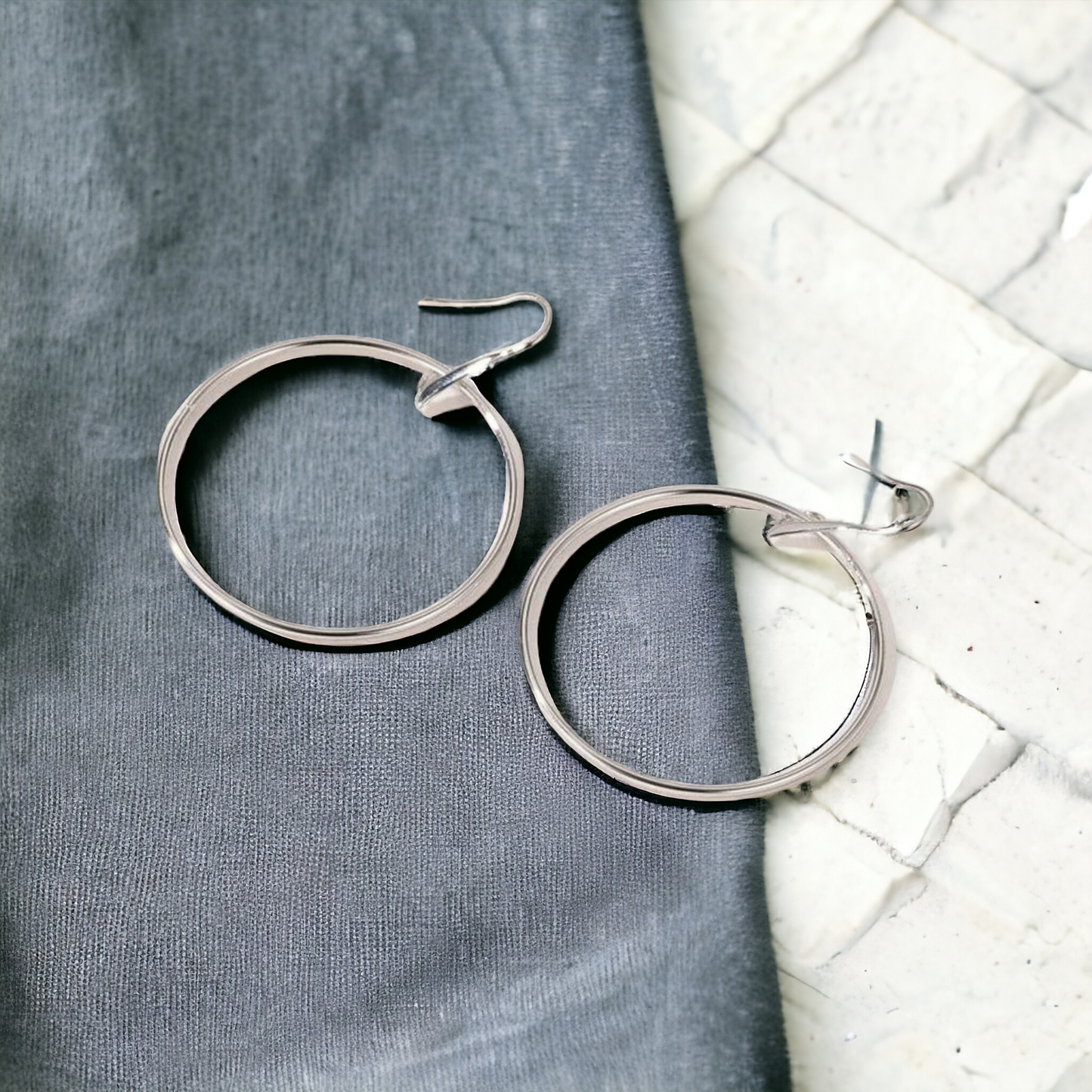 Full circle earrings