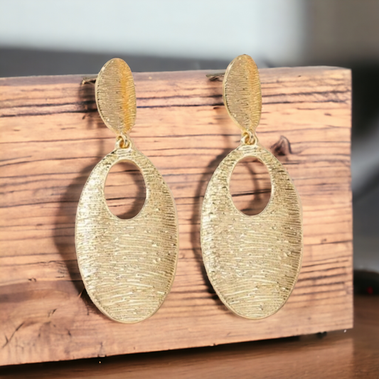 Texturized earrings