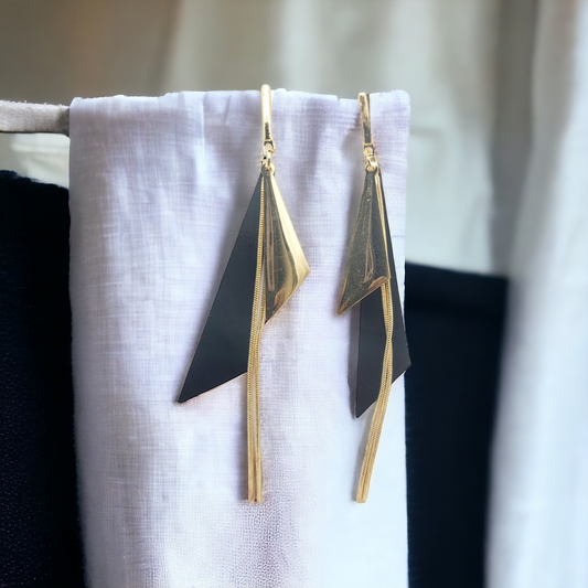 Corded with honor earrings