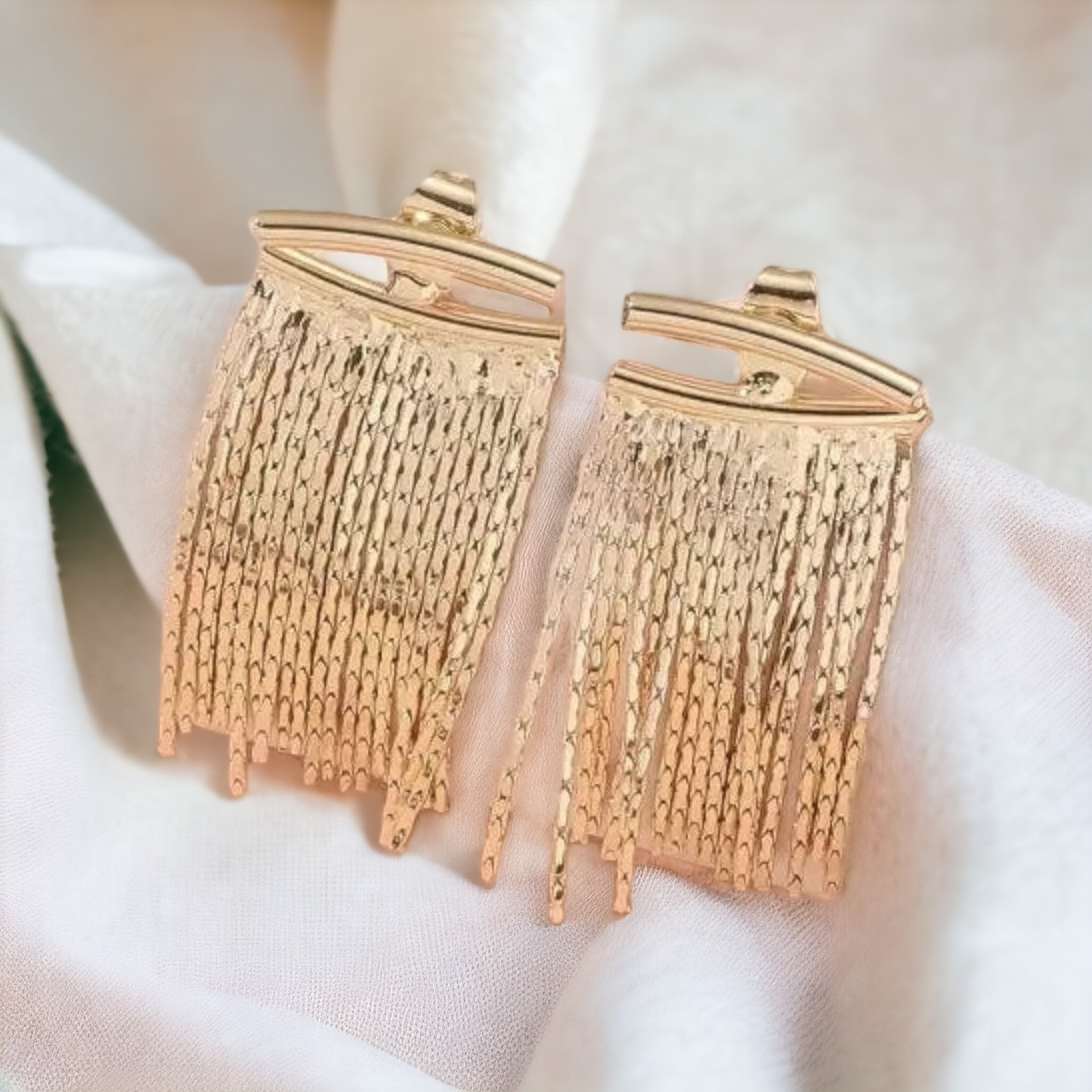 Rain maker jacket earrings