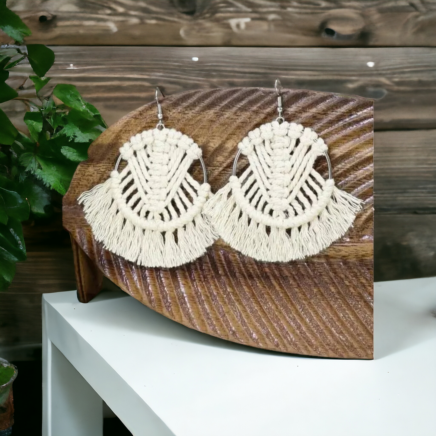 Macrame earrings