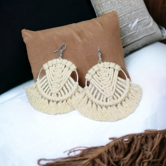 Macrame earrings