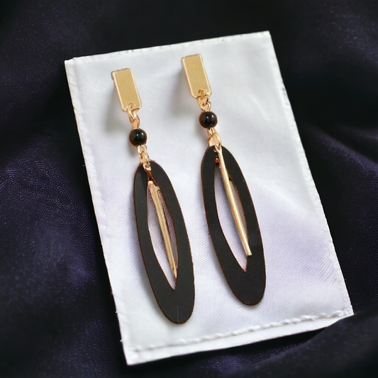 Oval inspiration earrings