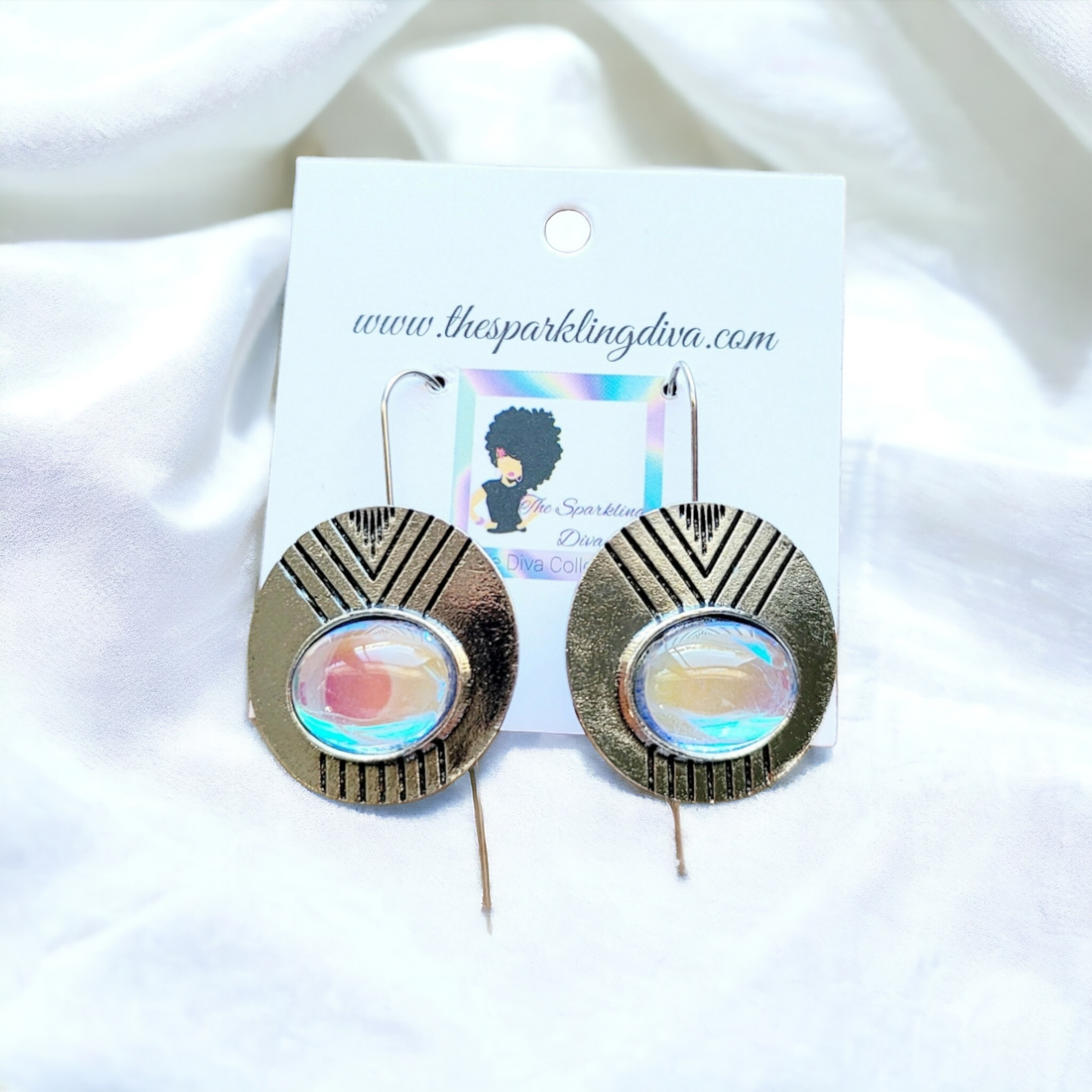 Tribal artisian earrings