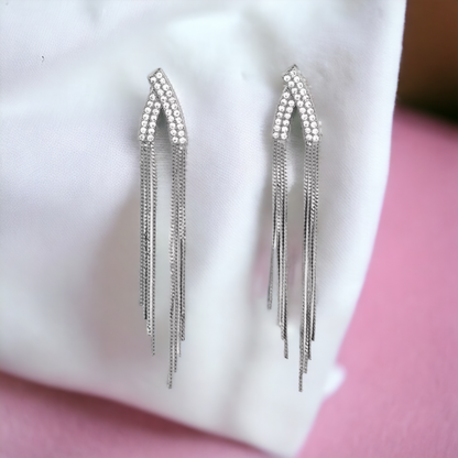 It takes two to tassel earrings