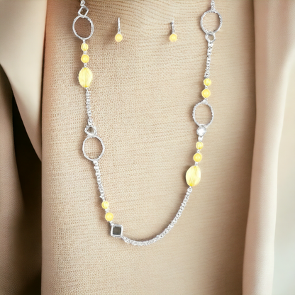 Very Visionary - Yellow necklace