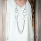 Ring In The Radiance - Black necklace