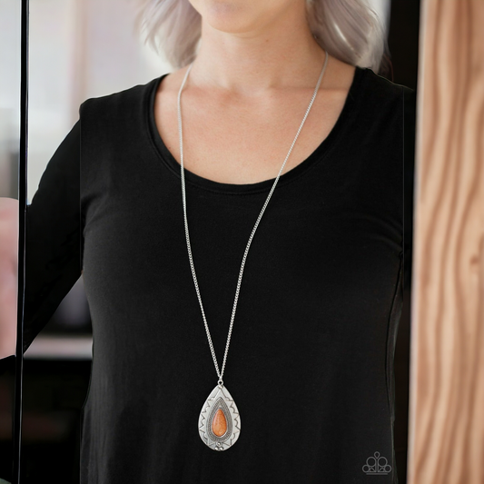 Sedona Solstice - Orange necklace