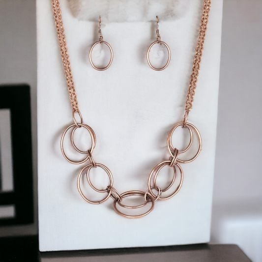Urban Orbit - Copper necklace