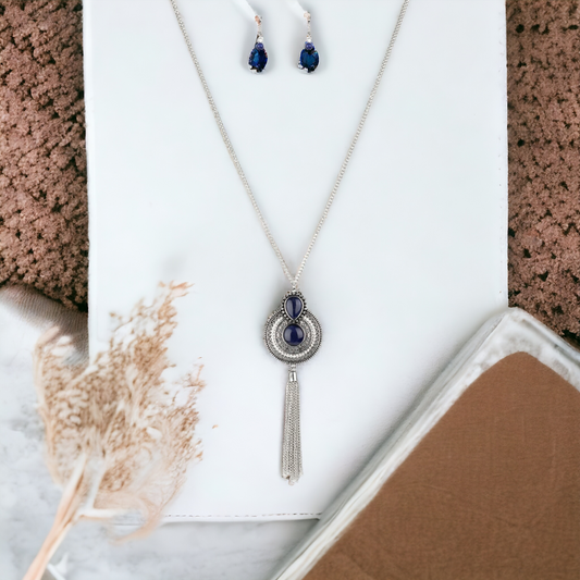 Mountain Mystic - Blue necklace