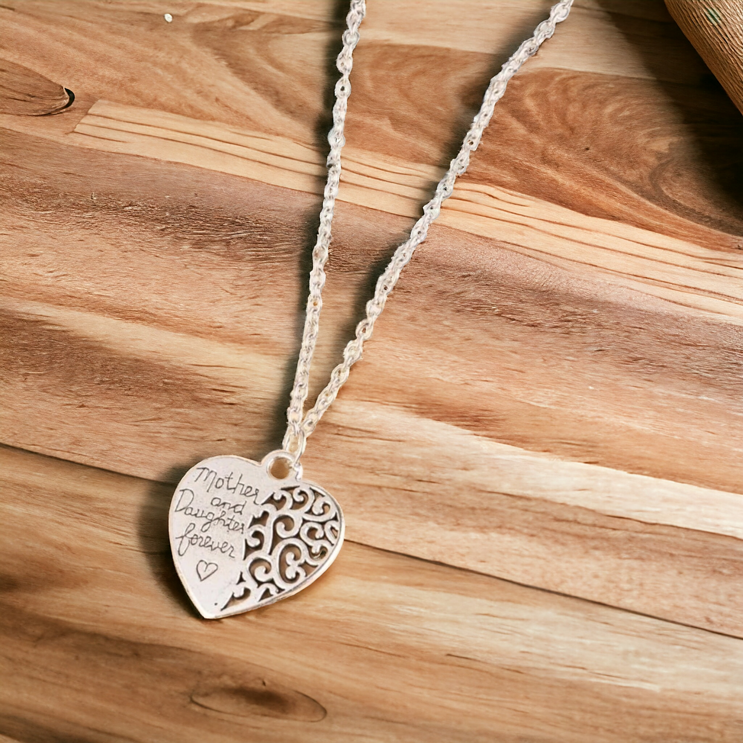 A Mother & daughter's love necklace
