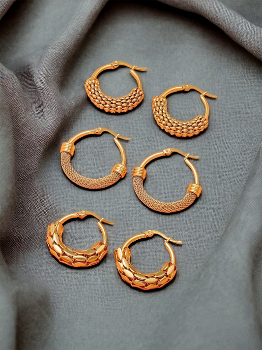 Hoopster earrings