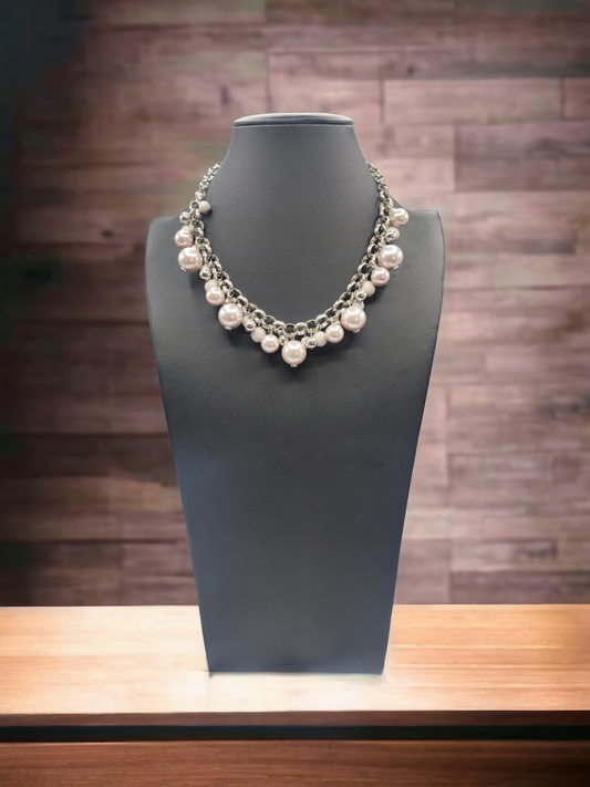 Pearl jem necklace
