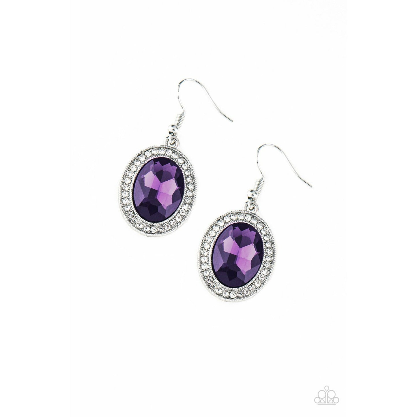 Only FAME In Town - Purple  earrings