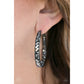 GLITZY By Association - Black earrings