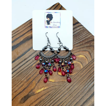 The painted lady earrings