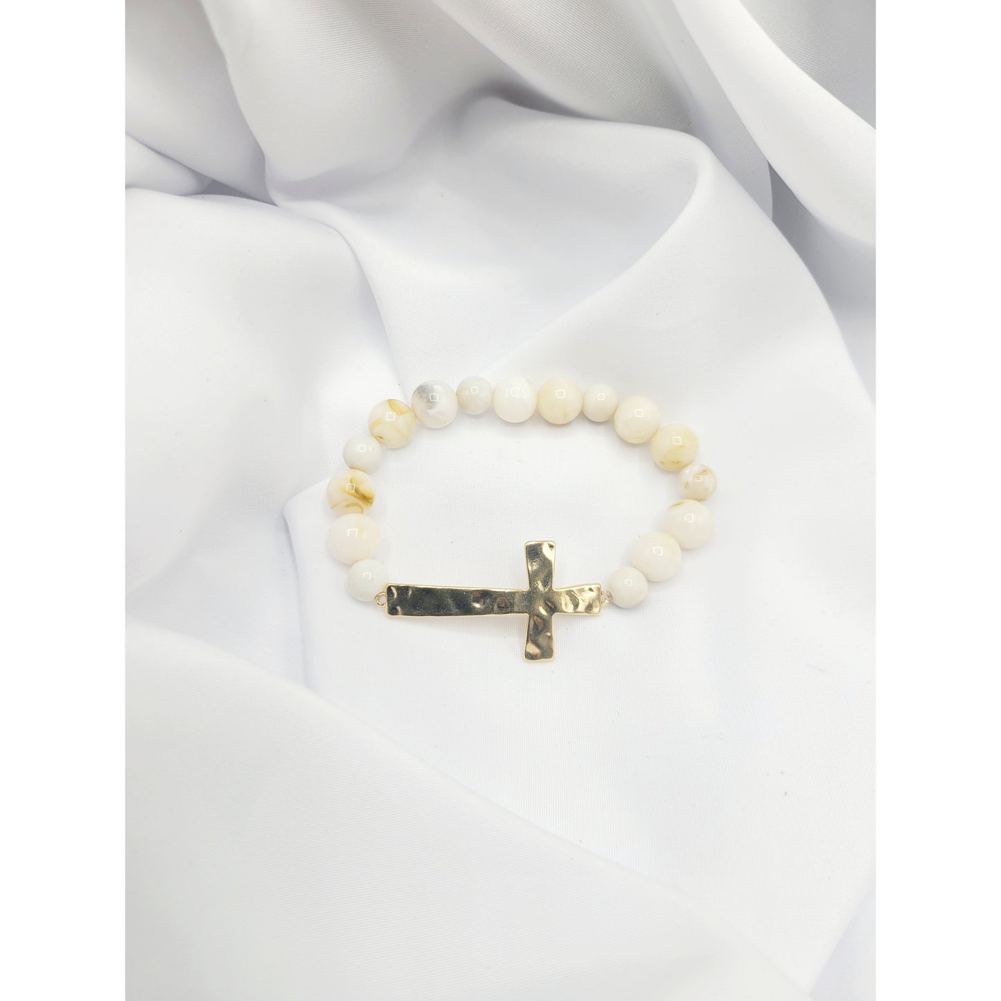 The rugged cross bracelet