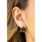 On Blast Green earrings