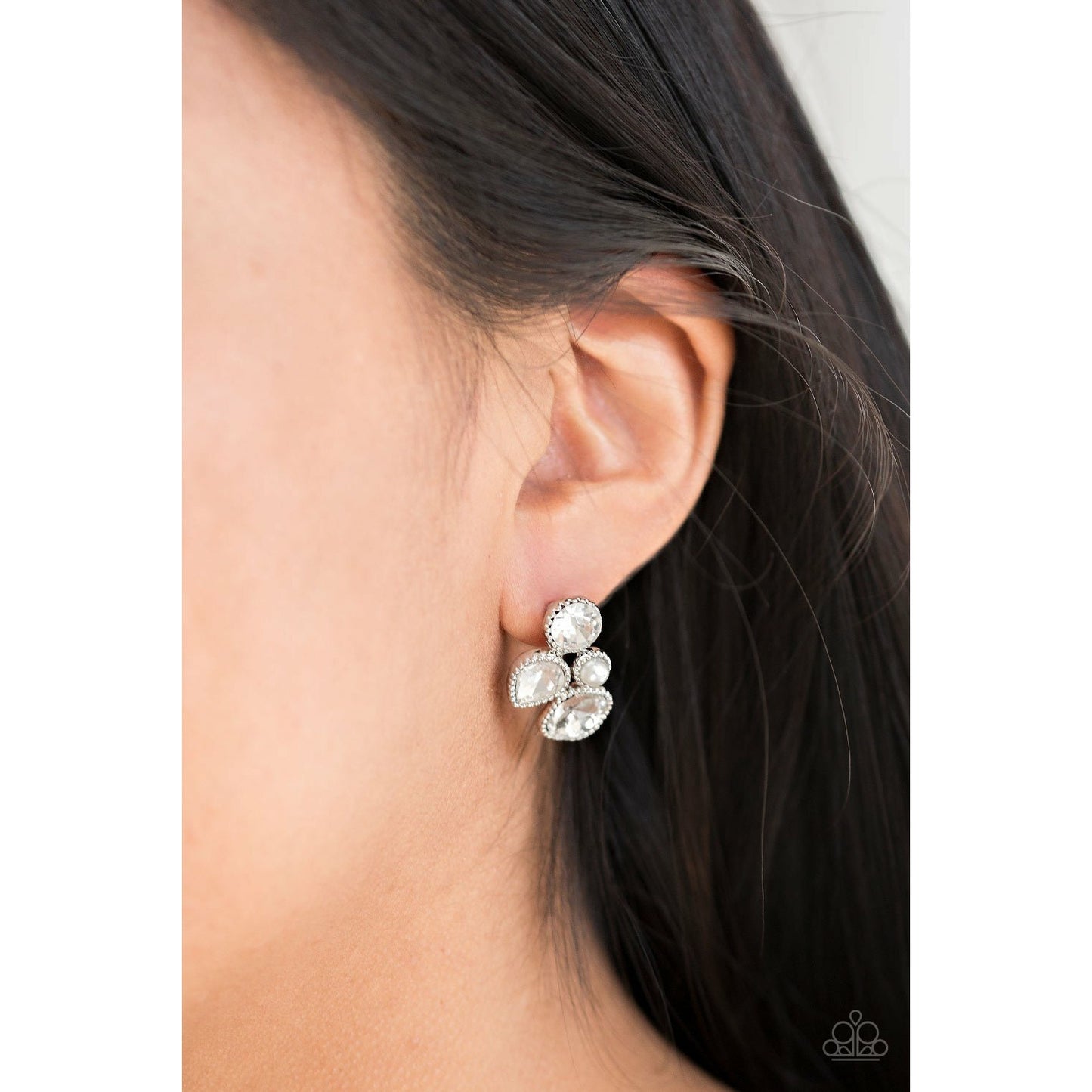 Superstar White earrings