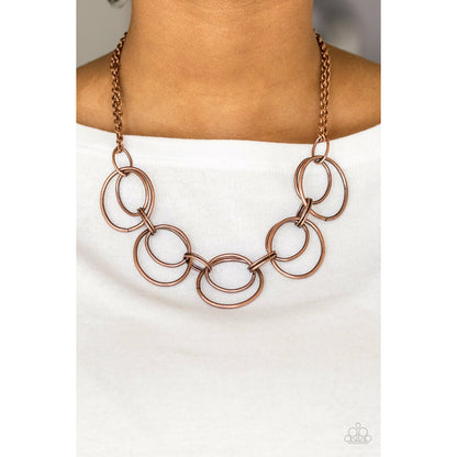 Urban Orbit - Copper necklace