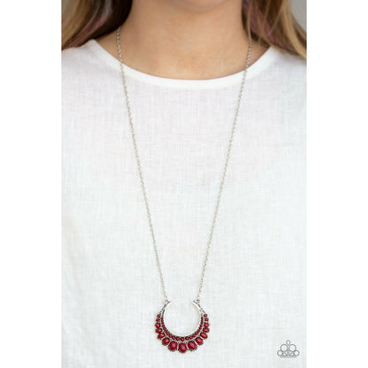 Count To ZEN - Red necklace