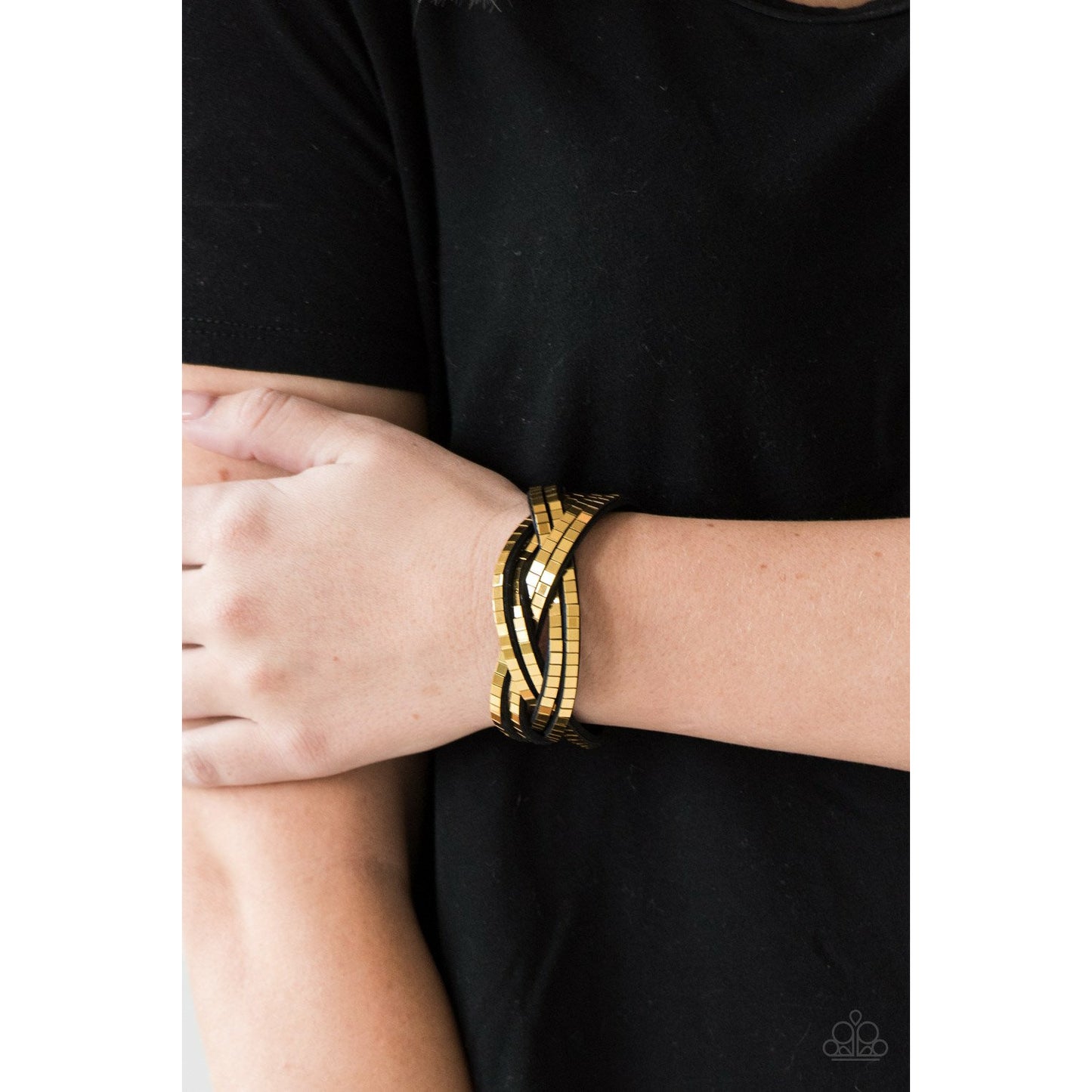 Looking For Trouble - Gold bracelet