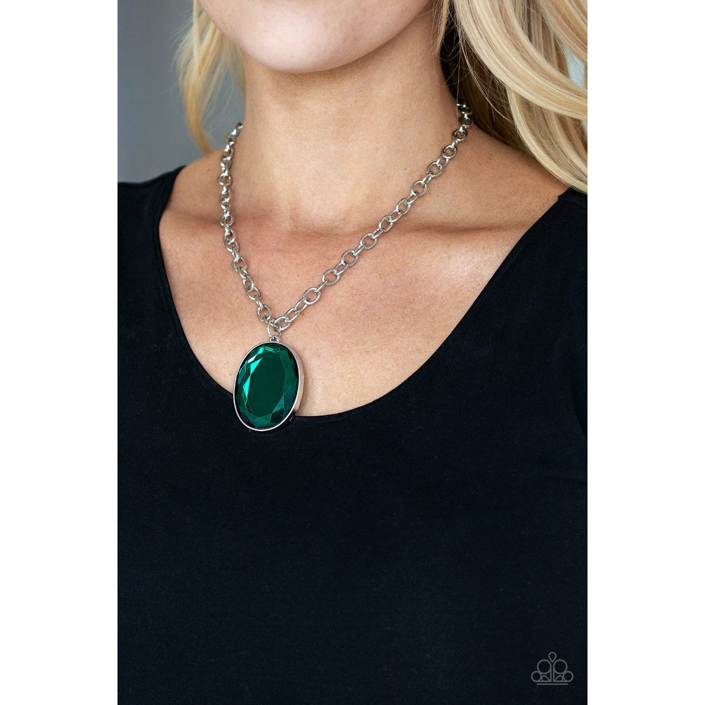 Light As HEIR - Green necklace